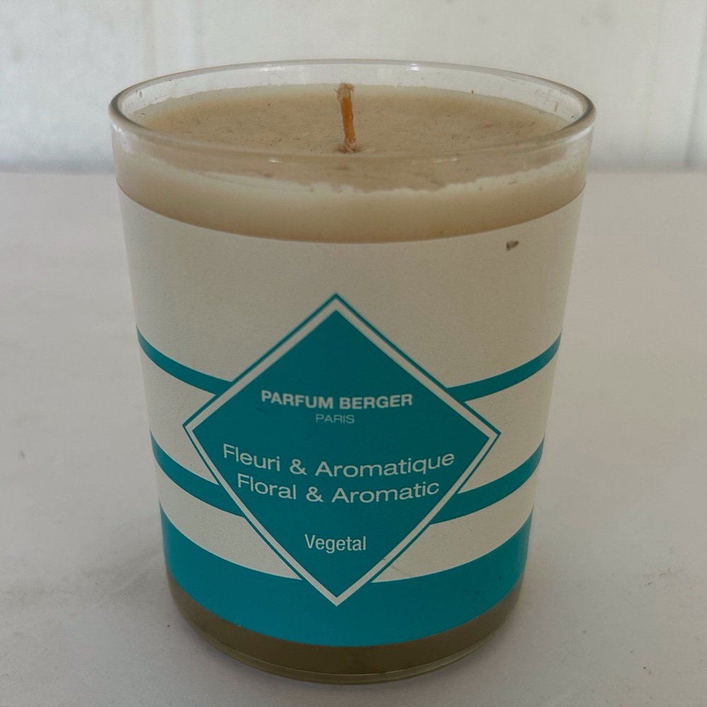PARFUM BERGER FLORAL & AROMATIC CANDLE ANTI BATHROOM ODOR NWT